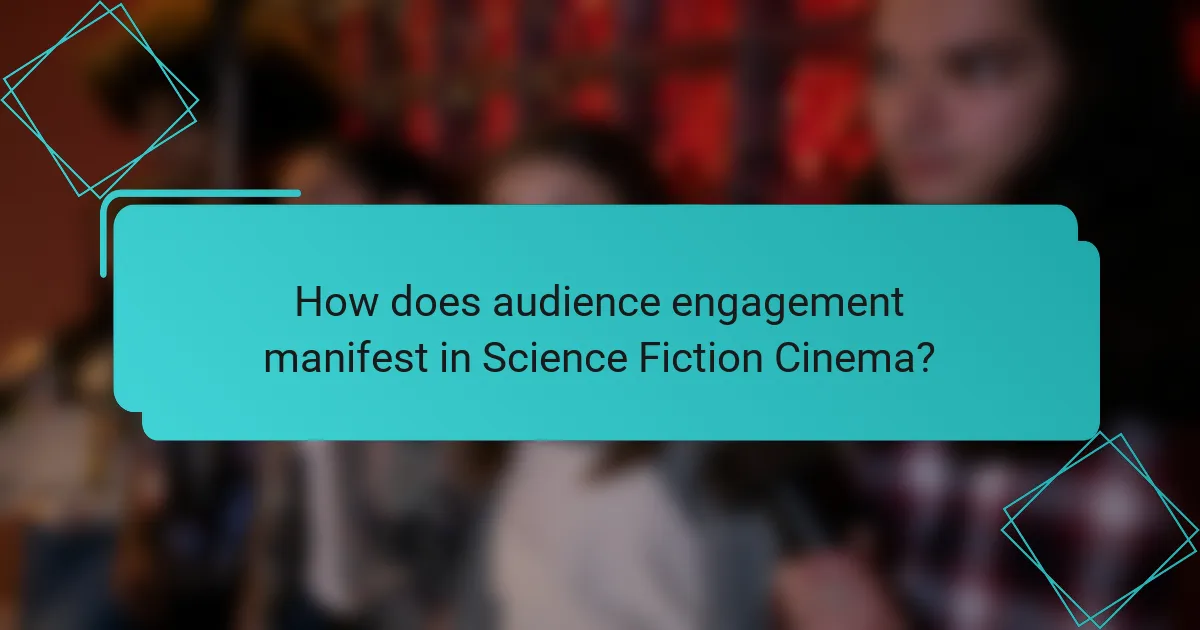 How does audience engagement manifest in Science Fiction Cinema?